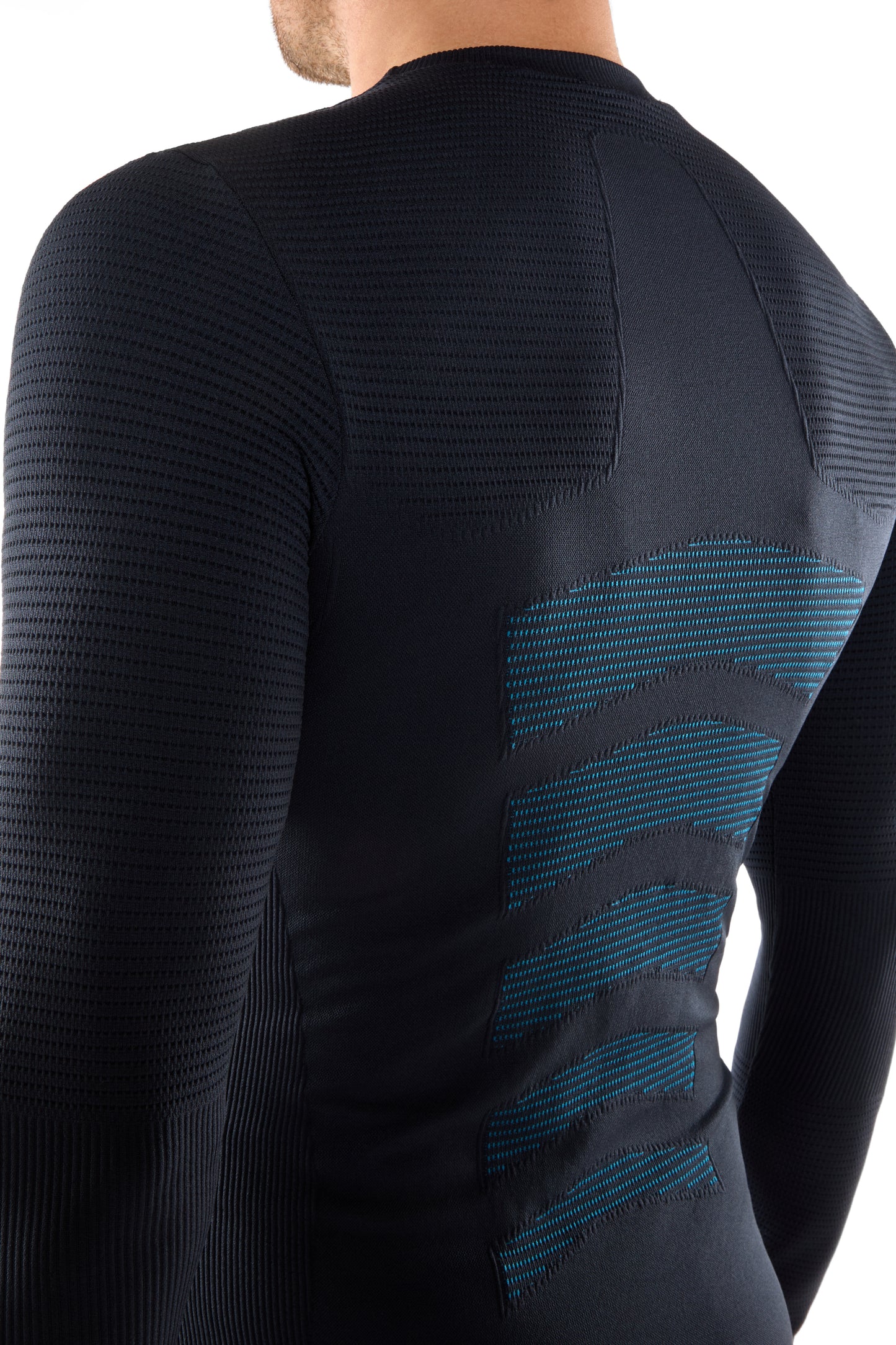 Synth Light Longsleeve Man Storm Blue/Electric Blue