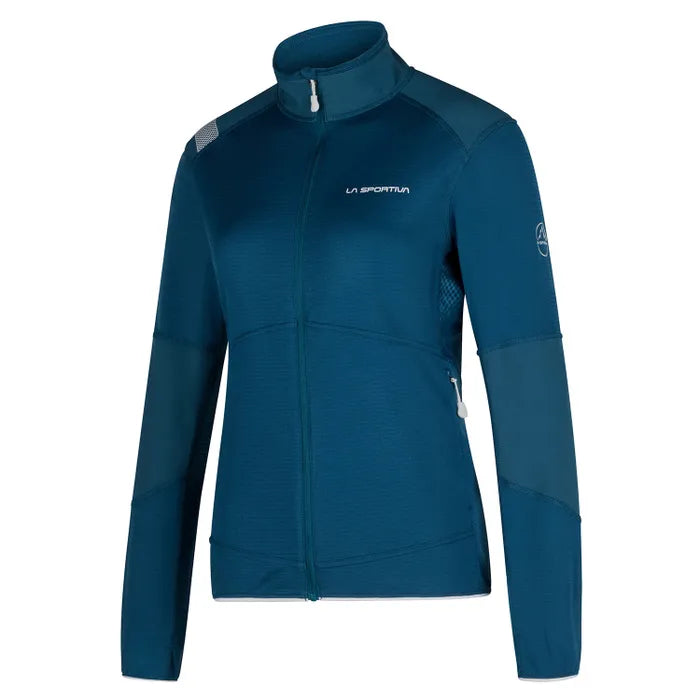 Bockmattli 2.0 Ls Tech Shirt Woman Storm Blue