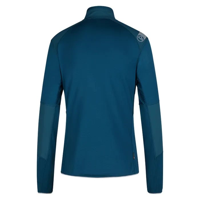 Bockmattli 2.0 Ls Tech Shirt Woman Storm Blue