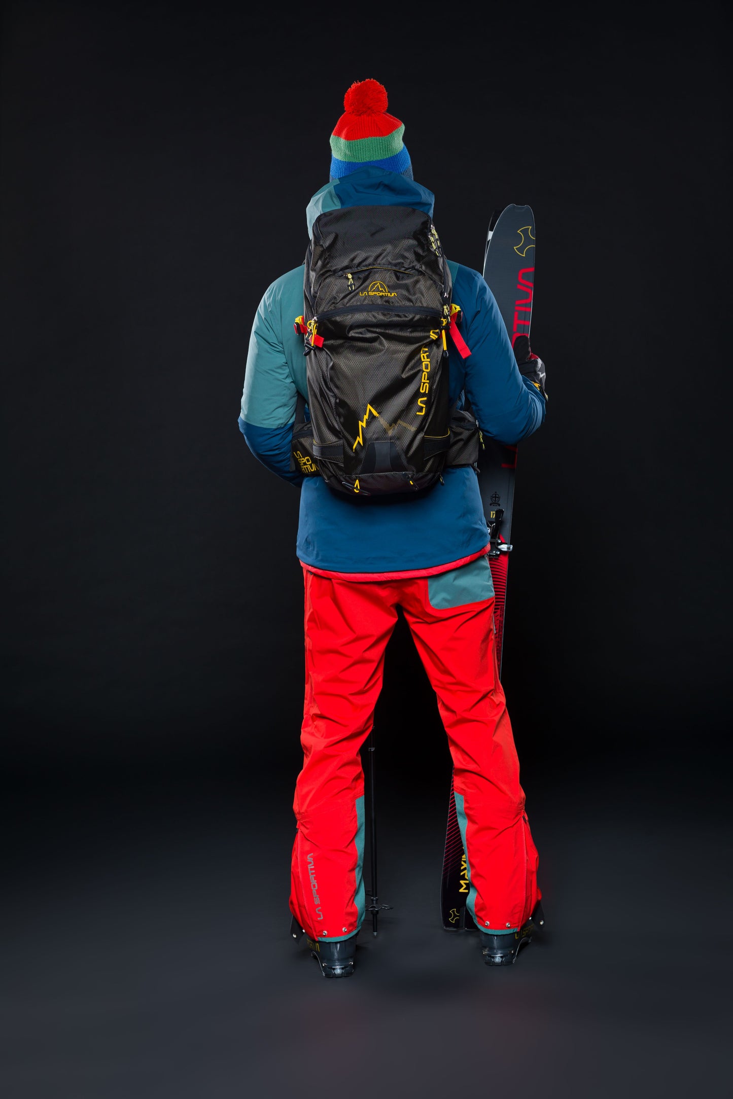 Sunlite Backpack Black/Yellow