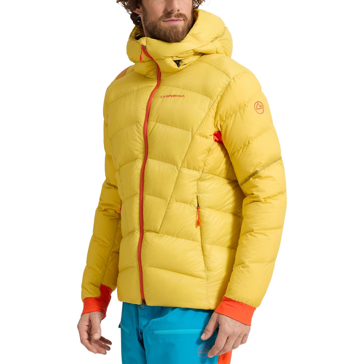 Supercouloir 1000 Down Jkt Man Bamboo/Cherry Tomato