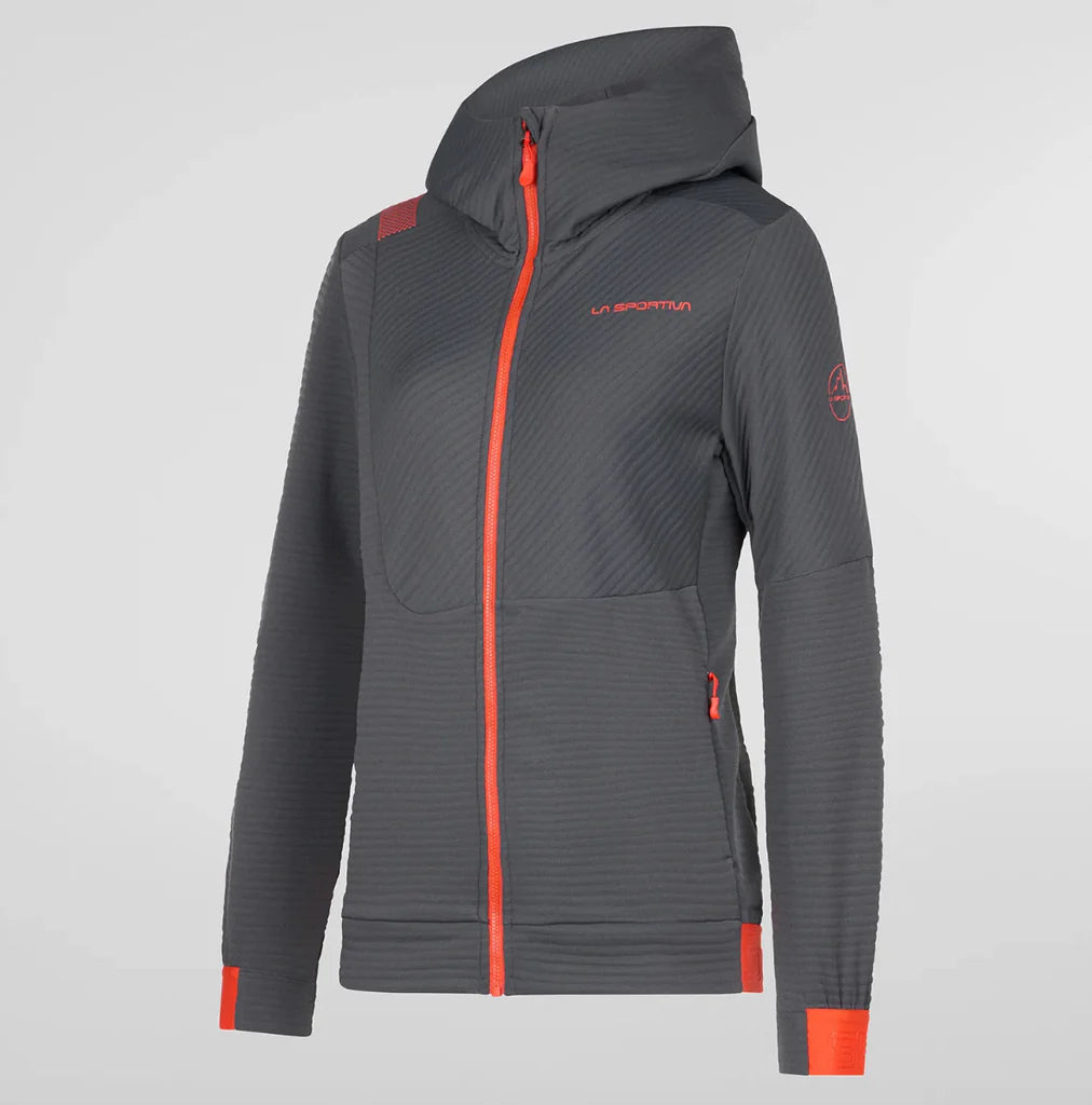 Mood Hoody W Carbon/Cherry Tomato