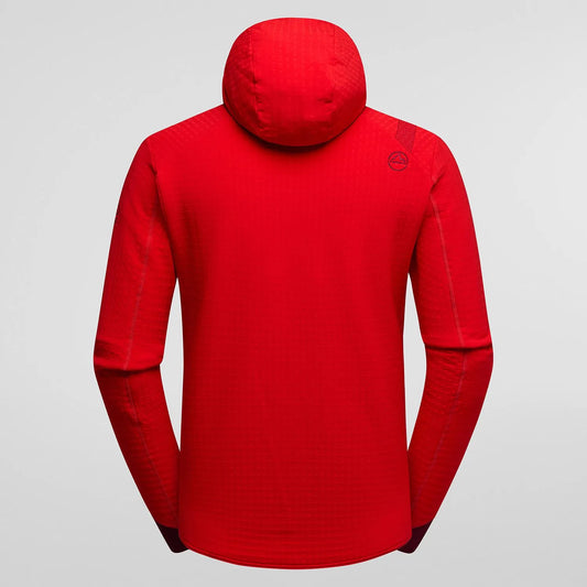 Bristen Thermal Hoody Man Mountain Red/Redwood
