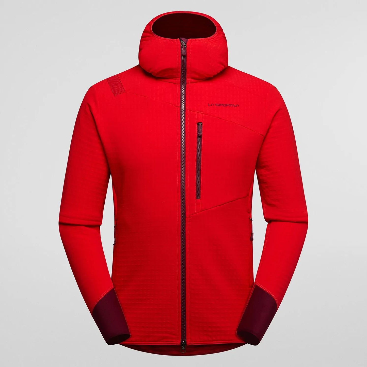 Bristen Thermal Hoody Man Mountain Red/Redwood