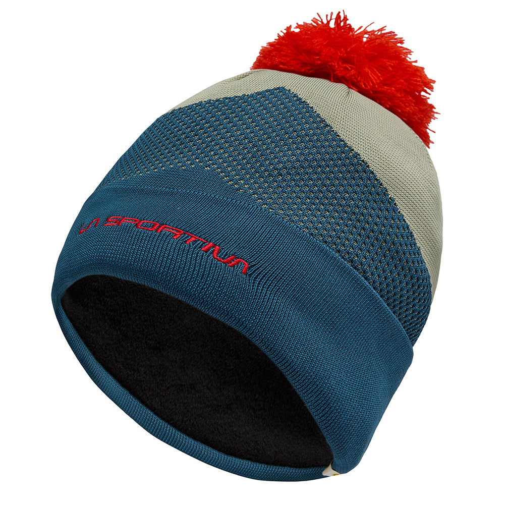 Knitty Beanie Storm Blue/Tea