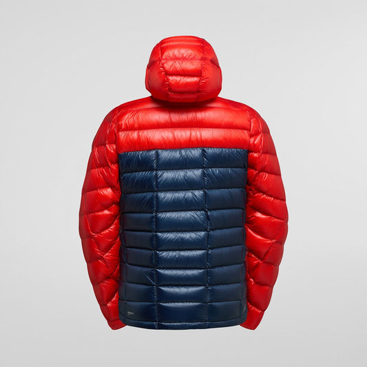 Lumina 200 Down Jkt M Night Sky/Mountain Red