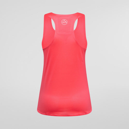Pure Tank W Hibiscus/White