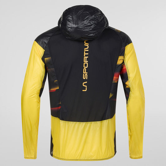 Blizzard Windbreaker Jkt M Black/Yellow