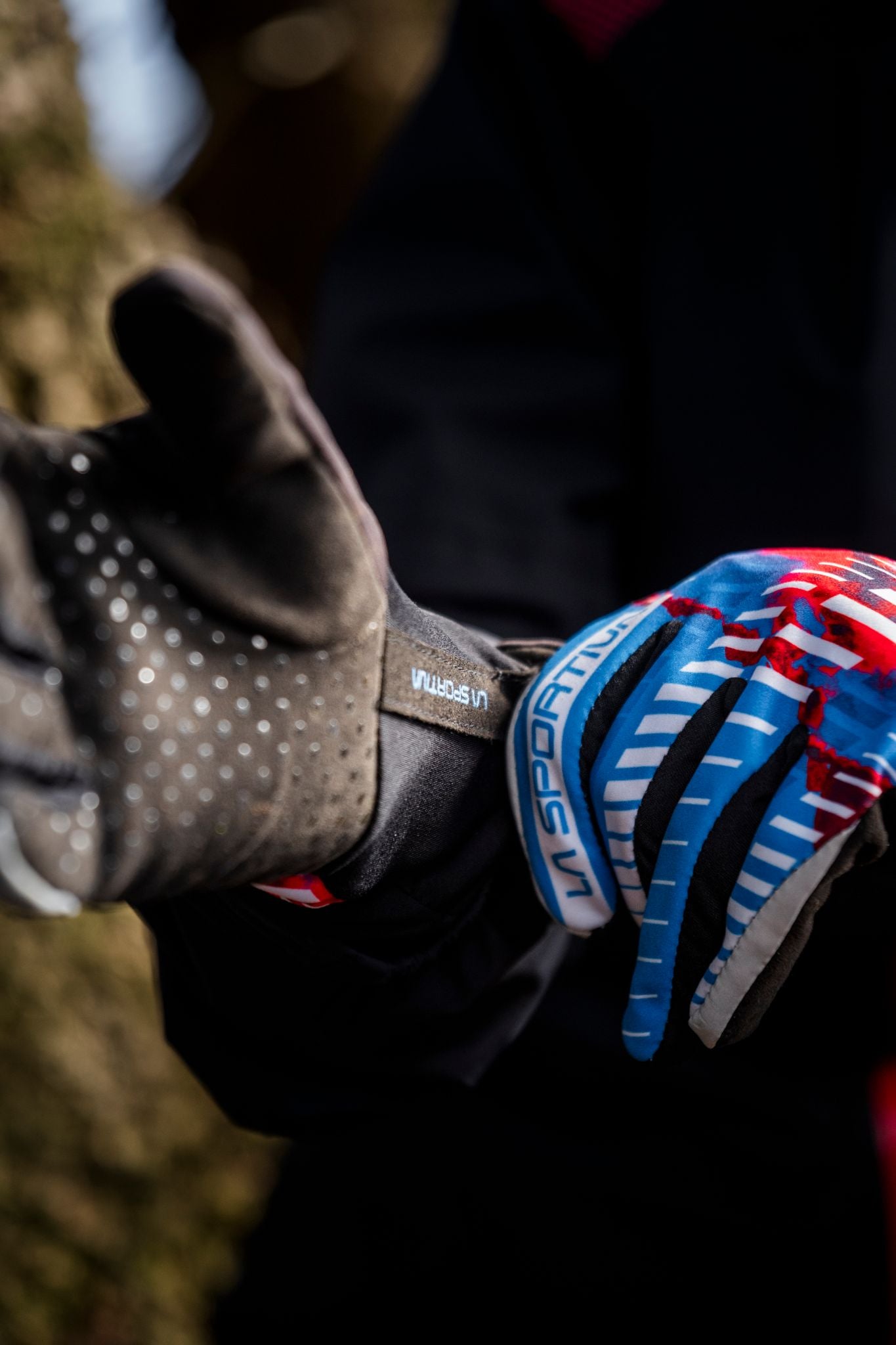 Trail Gloves W Malibu Blue/Hibiscus