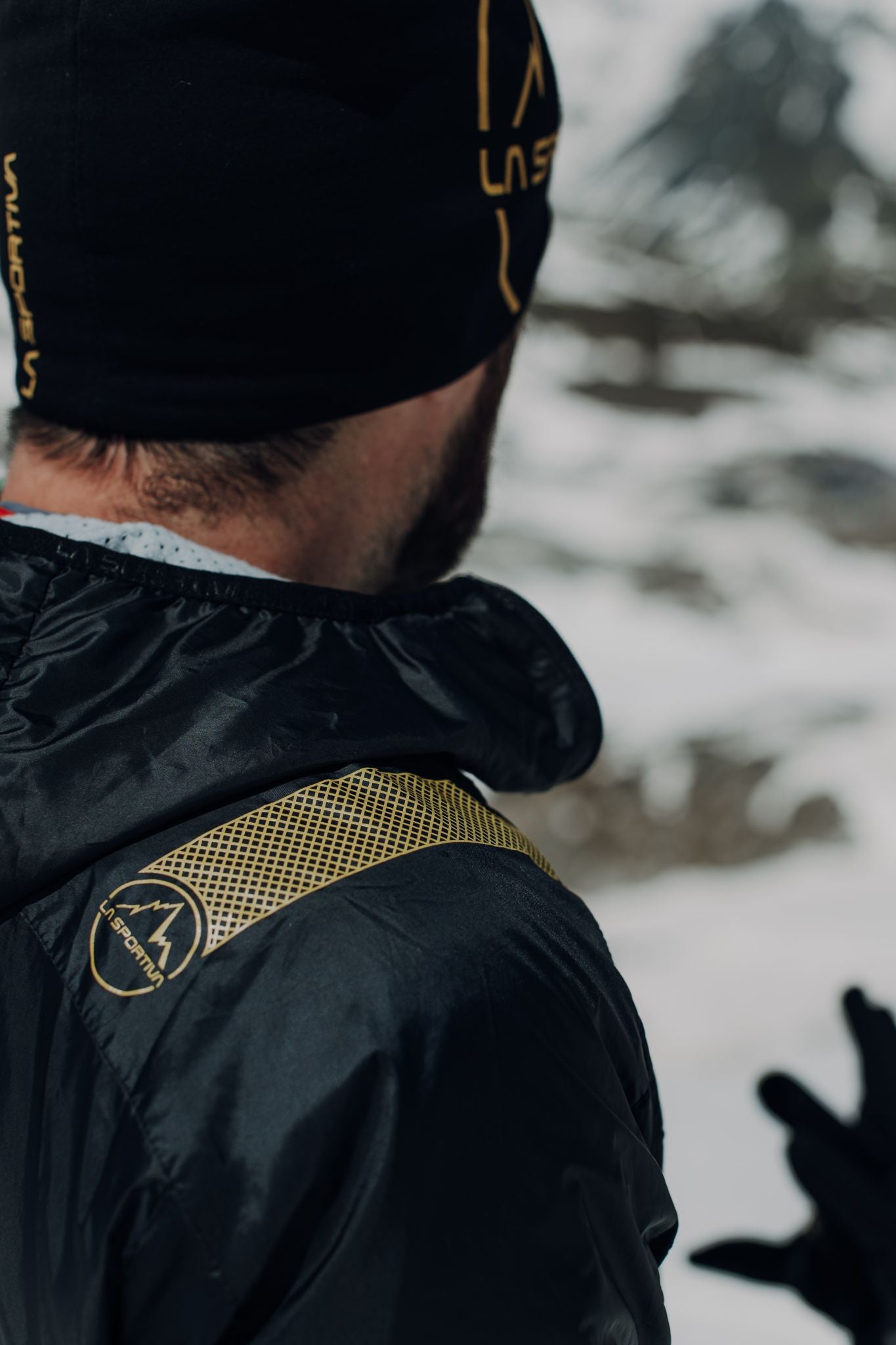 Circle Beanie Black/Yellow