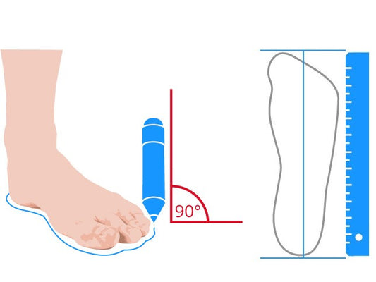 Хөлийнхөө хэмжээг яаж тодорхойлох вэ?