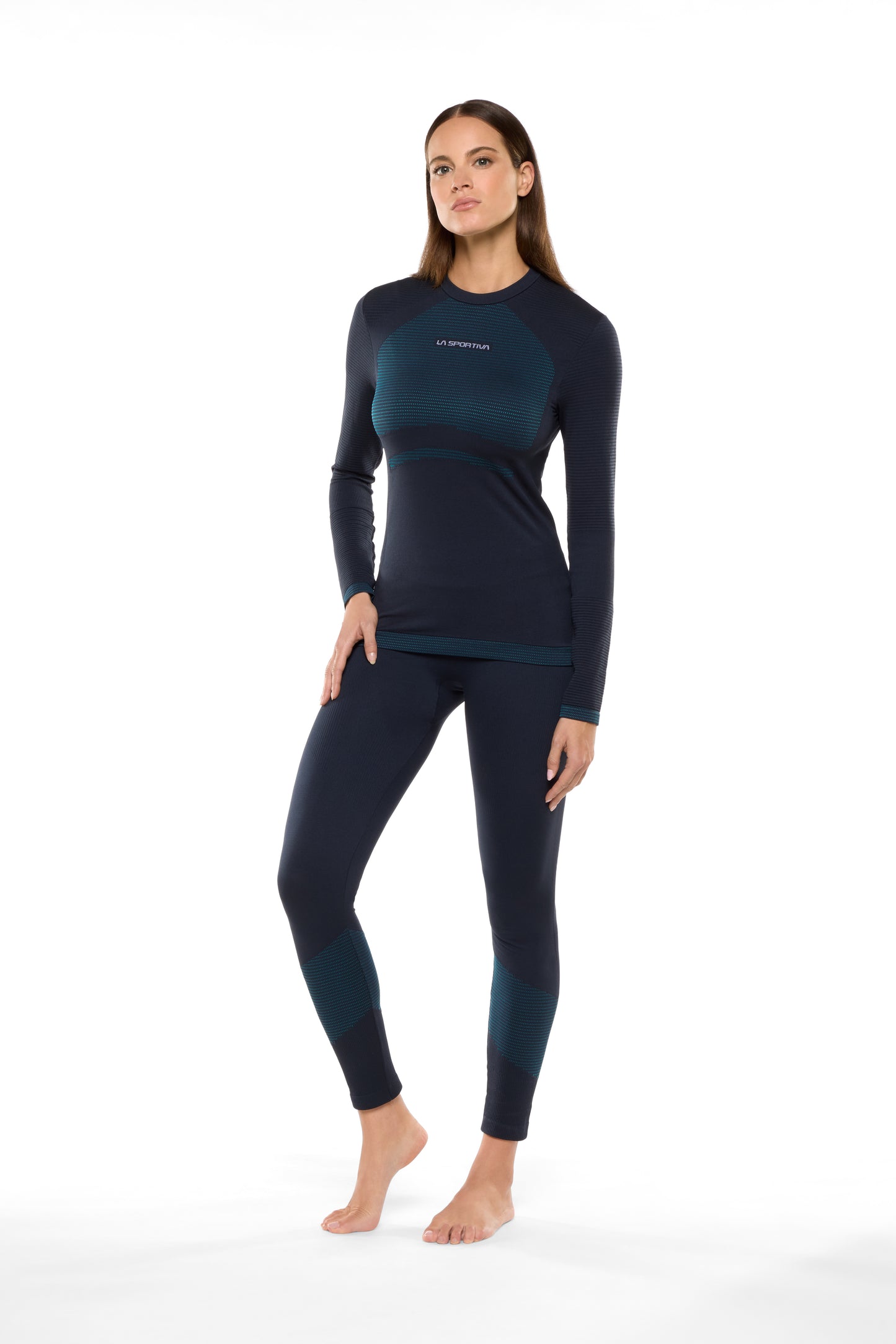 Synth Light Pants Woman Storm Blue/Lagoon