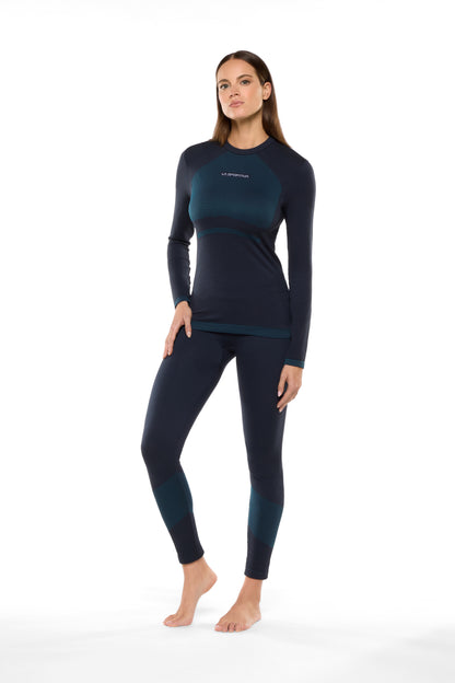 Synth Light Pants Woman Storm Blue/Lagoon