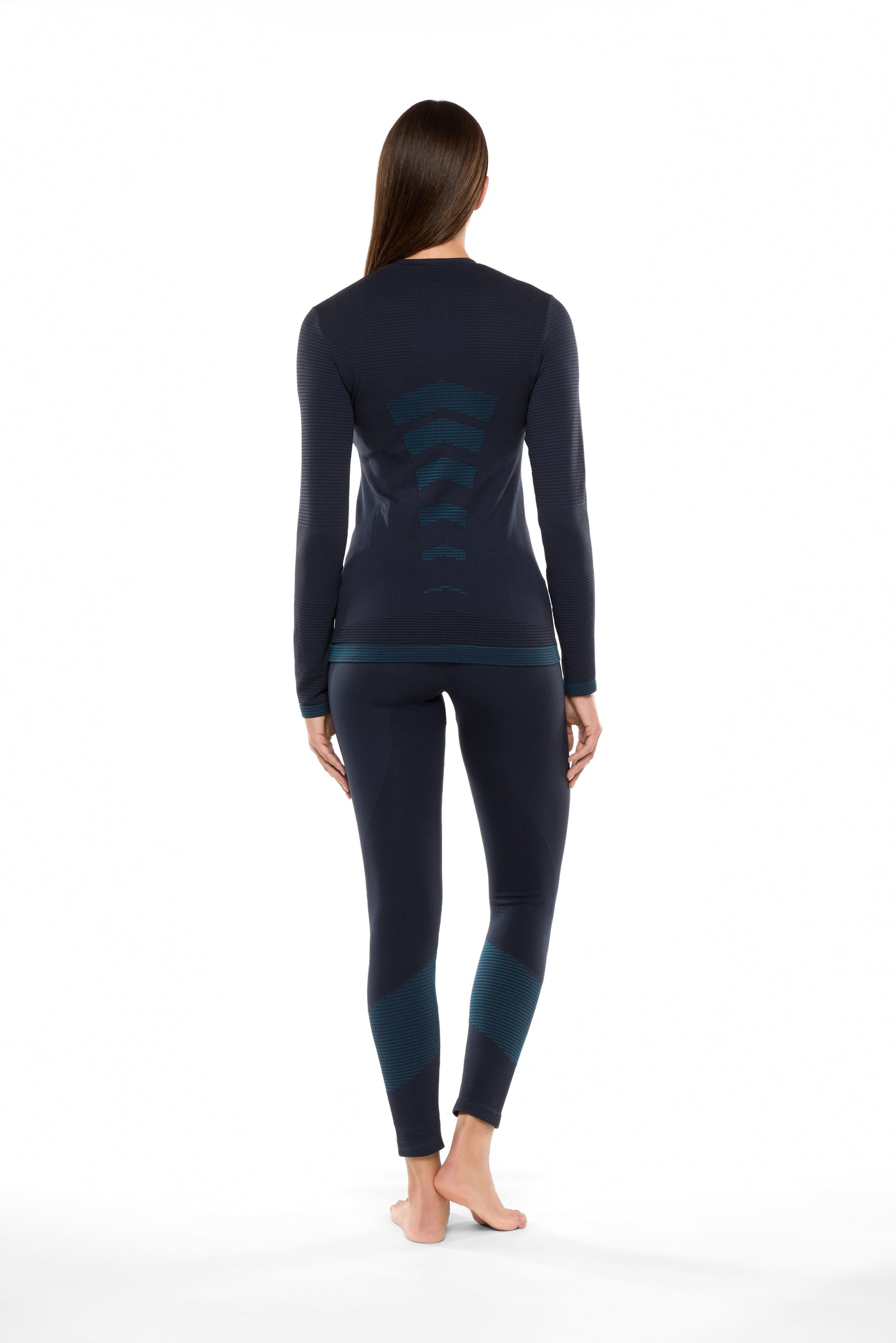 Synth Light Pants Woman Storm Blue/Lagoon