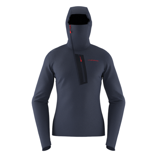 Big Wall Pullover Hoody M Night Sky/Mountain Red