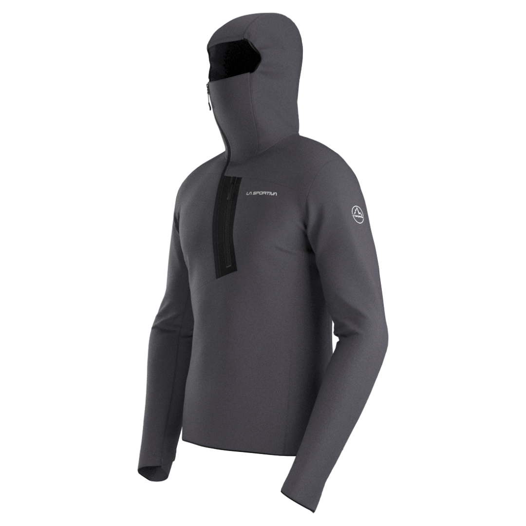 Big Wall Pullover Hoody M Onyx/Chalk