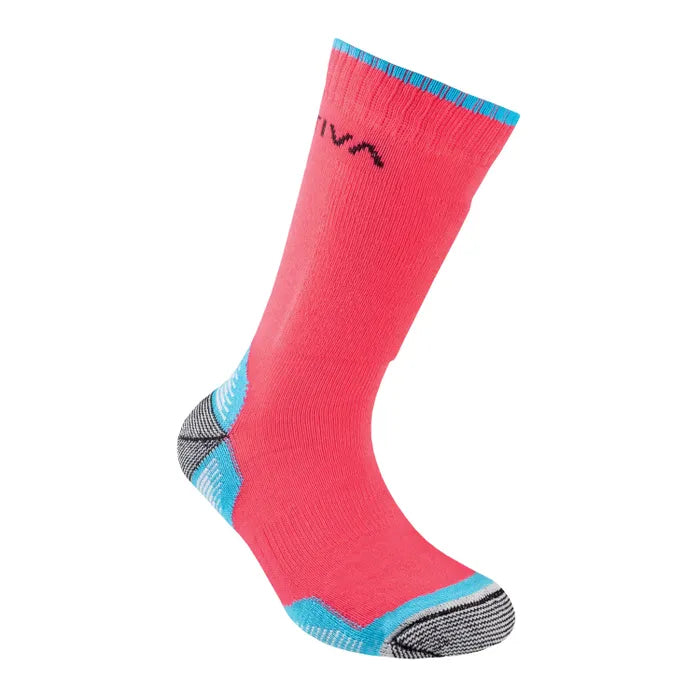 Kids Mountain Socks Hibiscus/Malibu Blue