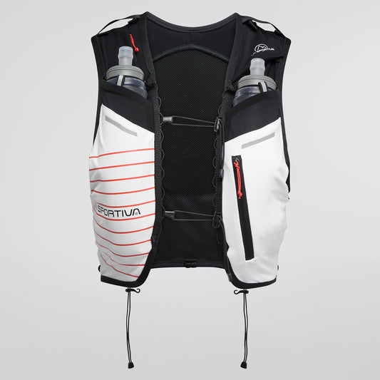 Trail Vest 5L White/Cherry Tomato