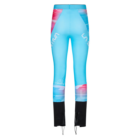 Stratos V Racing Pant Woman Malibu Blue/Hibiscus