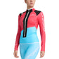 Stratos VI Racing Jkt Woman Hibiscus/Malibu Blue