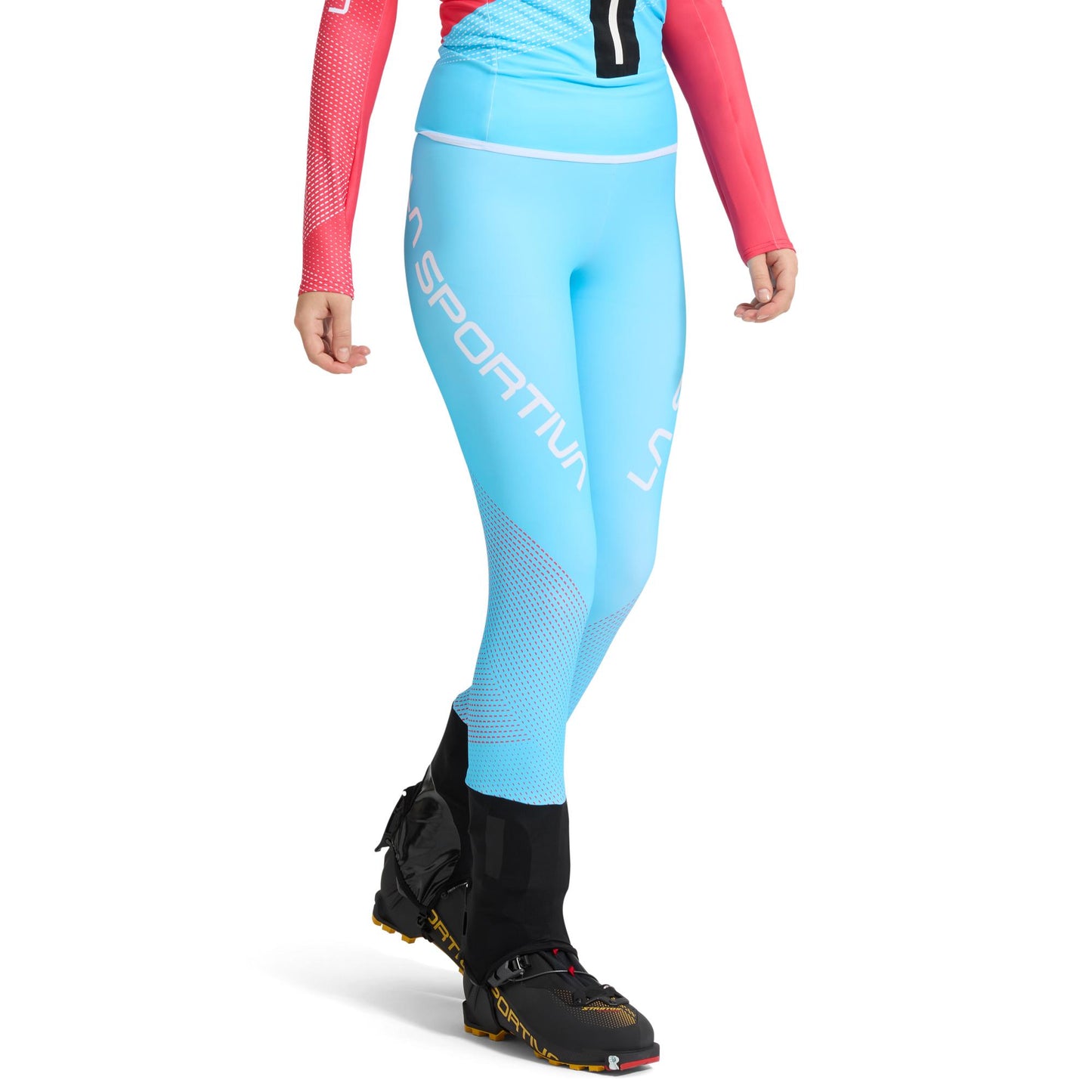 Stratos VI Racing Pant Woman Malibu Blue/Hibiscus