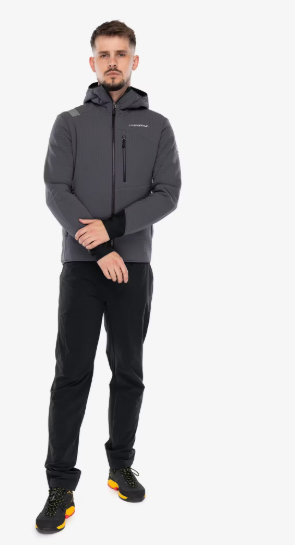 Bristen Thermal Hoody Man Onyx/Chalk