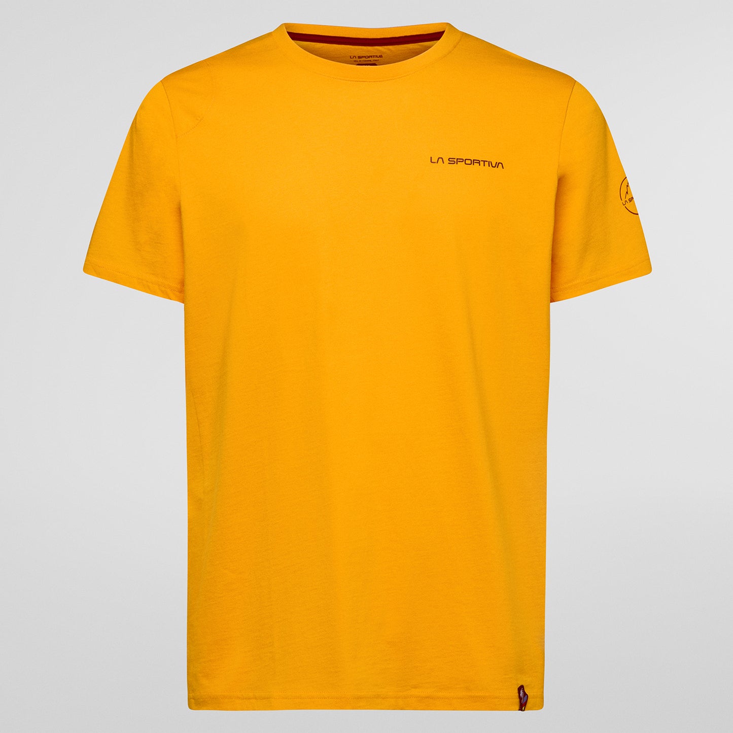 Back Logo T-Shirt Man Papaya