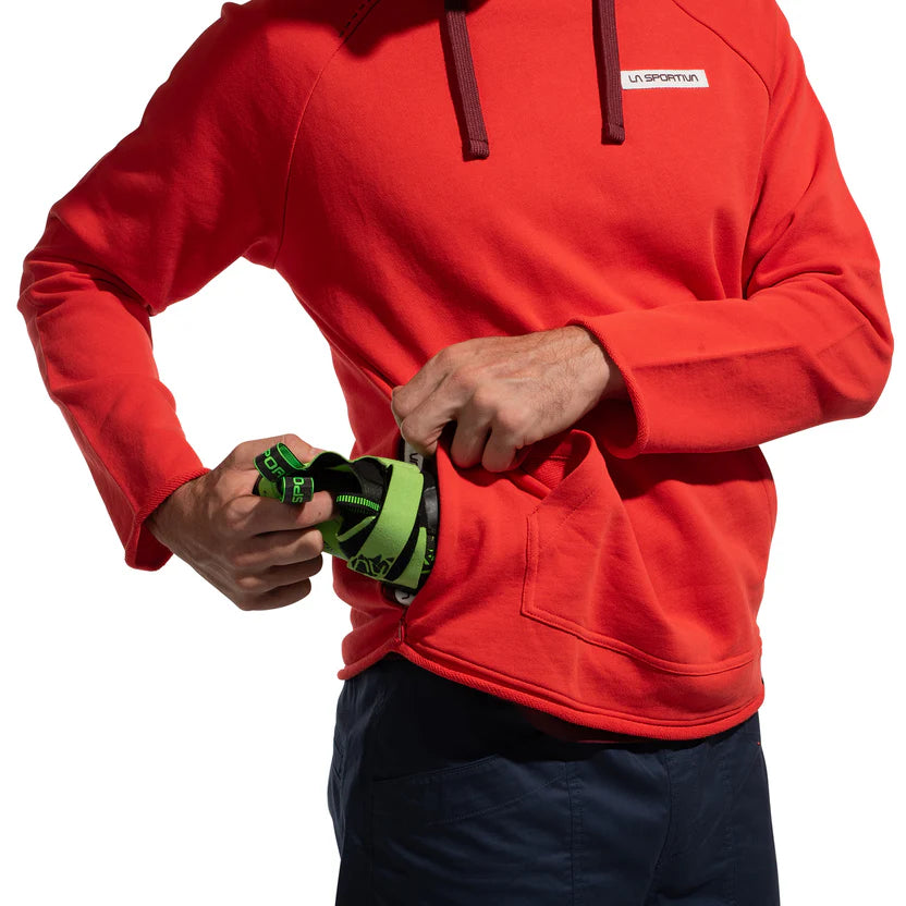 Telendos Hoody Man Mountain Red