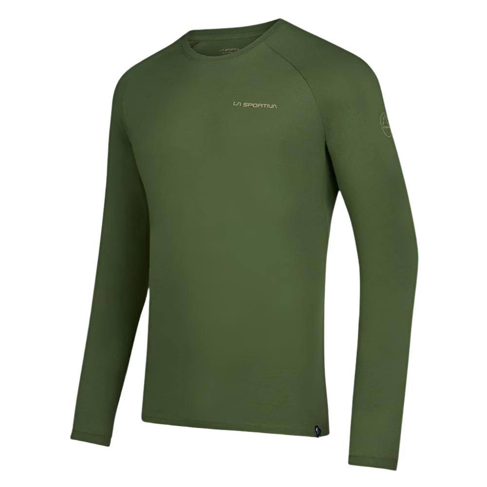 Back Logo Long Sleeve Man Forest