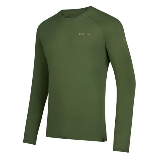 Back Logo Long Sleeve Man Forest