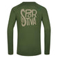 Back Logo Long Sleeve Man Forest