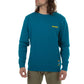 Climbing on the Moon Sweatshirt Man Turchese/Giallo
