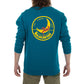 Climbing on the Moon Sweatshirt Man Turchese/Giallo