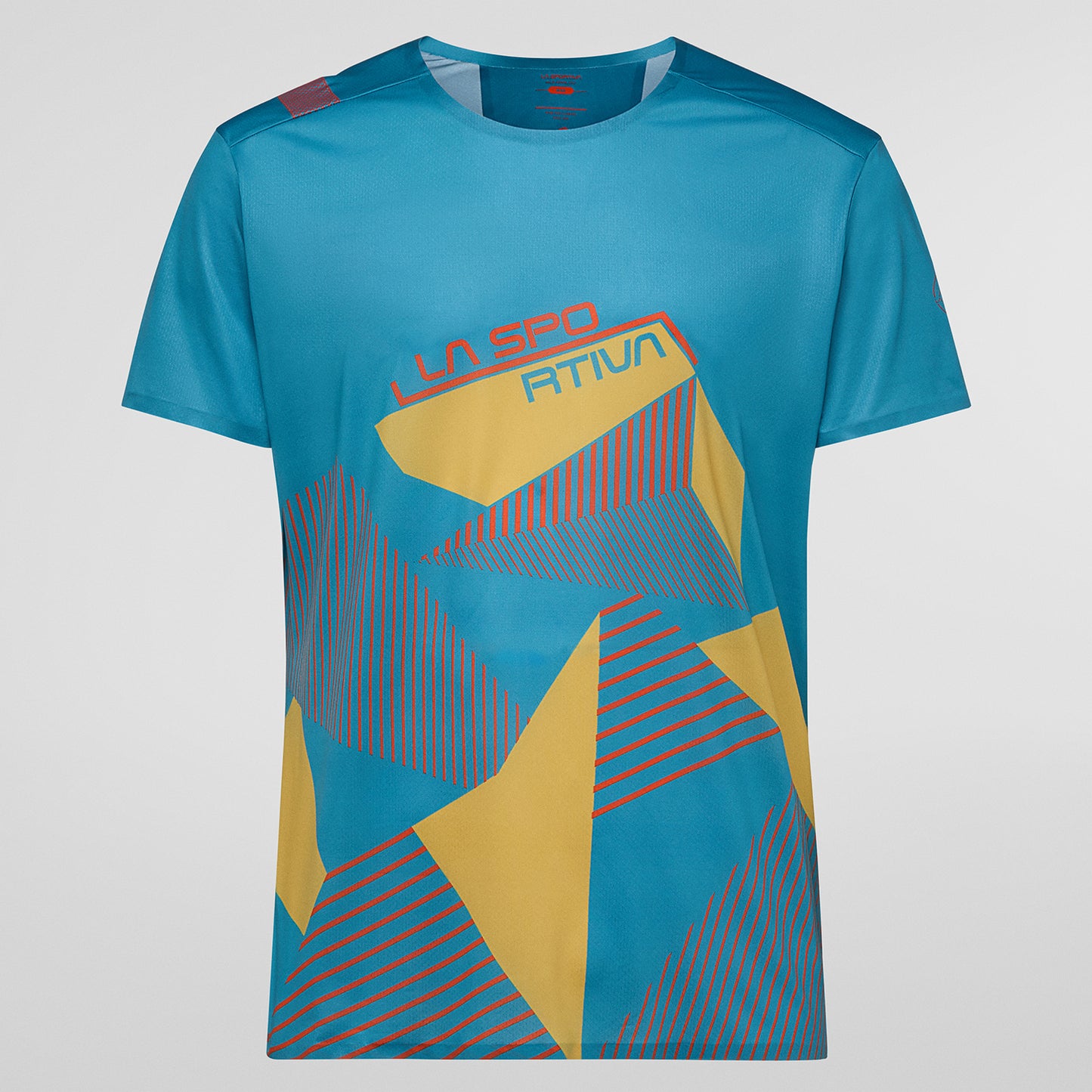 Comp T-Shirt Man Tropic Blue/Bamboo