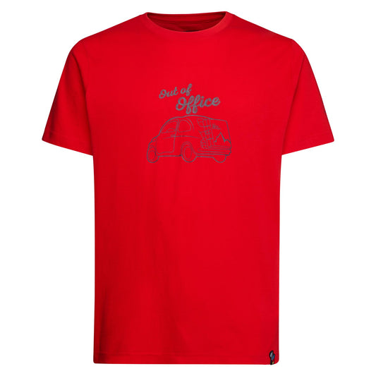 Cinquecento T-Shirt M Mountain Red