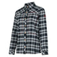 Rambler Flannel Shirt Woman Black/Cherry Tomato