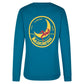 Climbing on the Moon Sweatshirt W Turchese/Giallo
