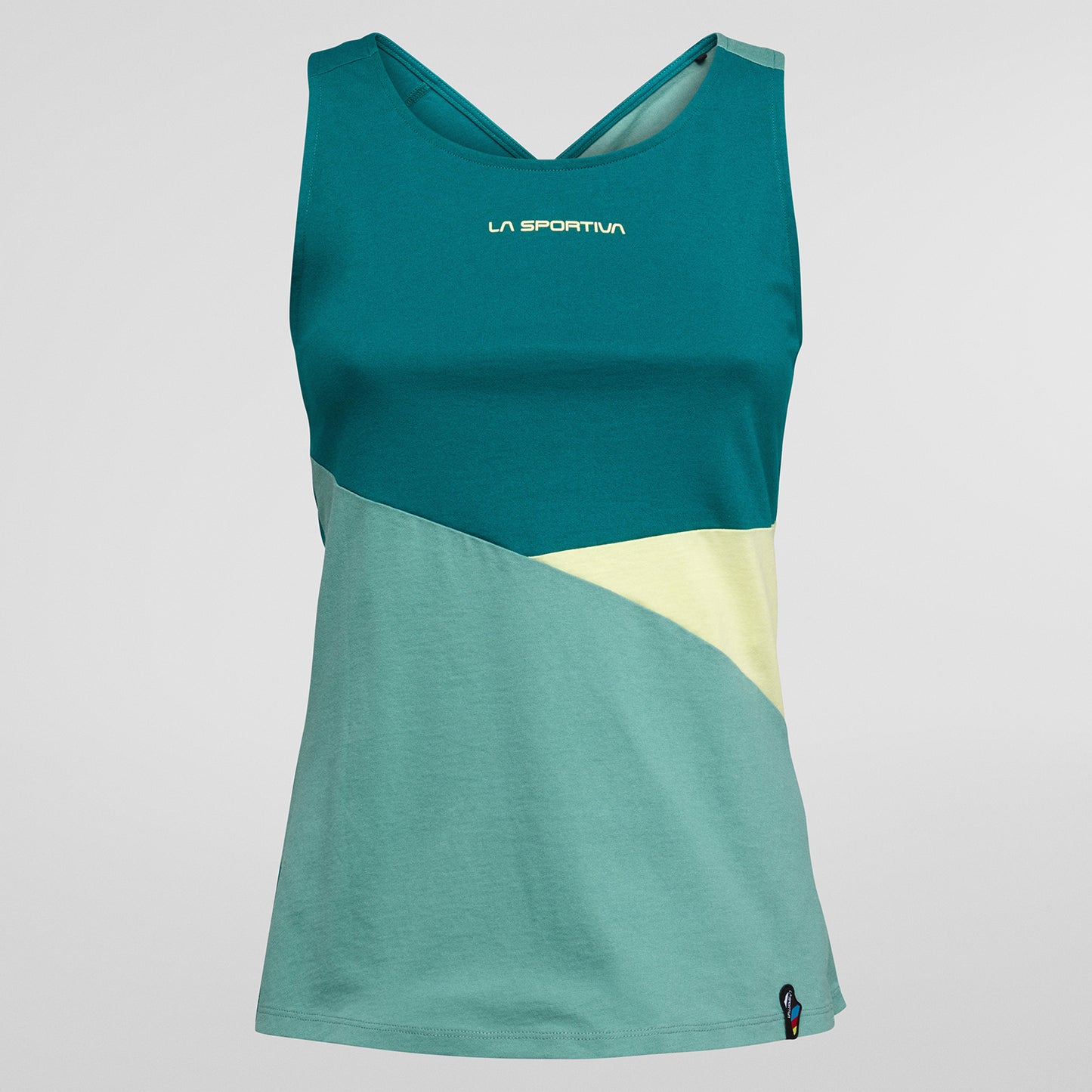 Twist Tank Woman Juniper/Everglade