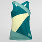 Twist Tank Woman Juniper/Everglade