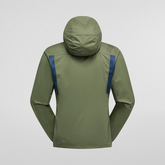 Wall Breeze Stretch Jkt M Cypress/Night Sky