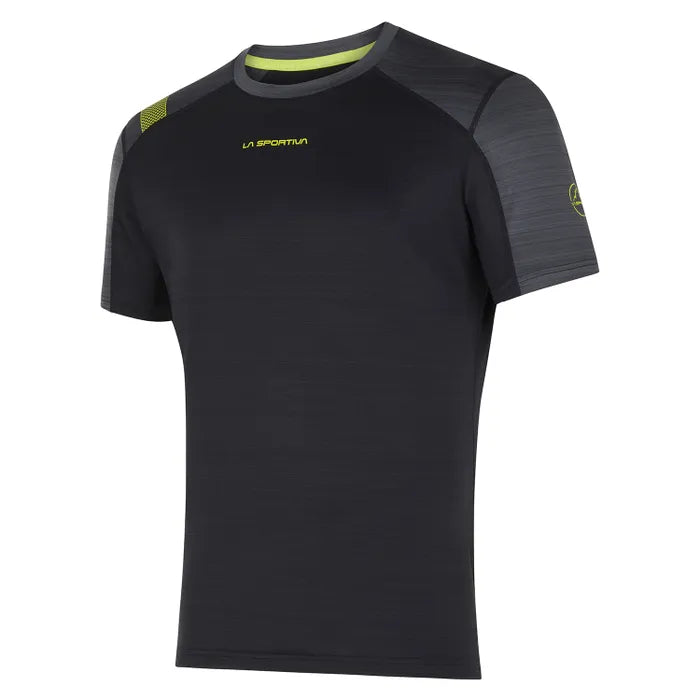 Sunfire T-Shirt Man Black/Lime Punch