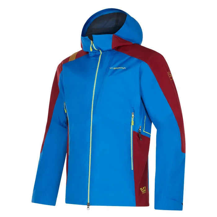 Crossridge Evo Shell Jkt Man Electric Blue/Sangria