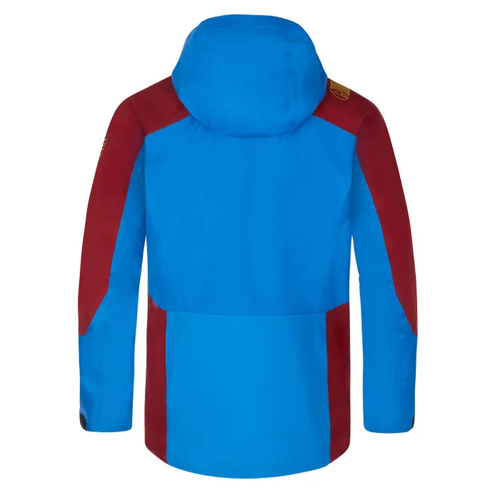 Crossridge Evo Shell Jkt Man Electric Blue/Sangria