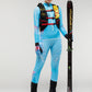 Stratos V Racing Pant Woman Malibu Blue/Hibiscus