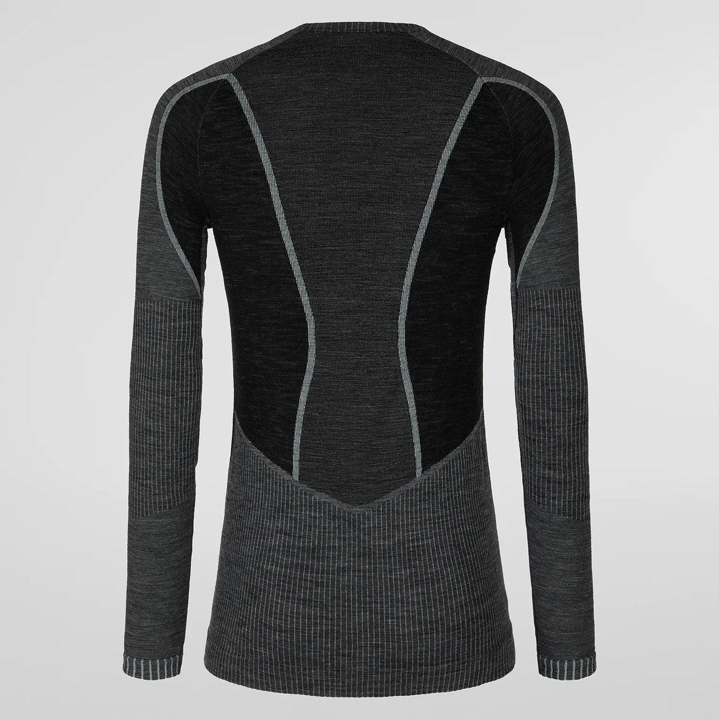 Wool70 Tech Longsleeve Woman Carbon/Cloud