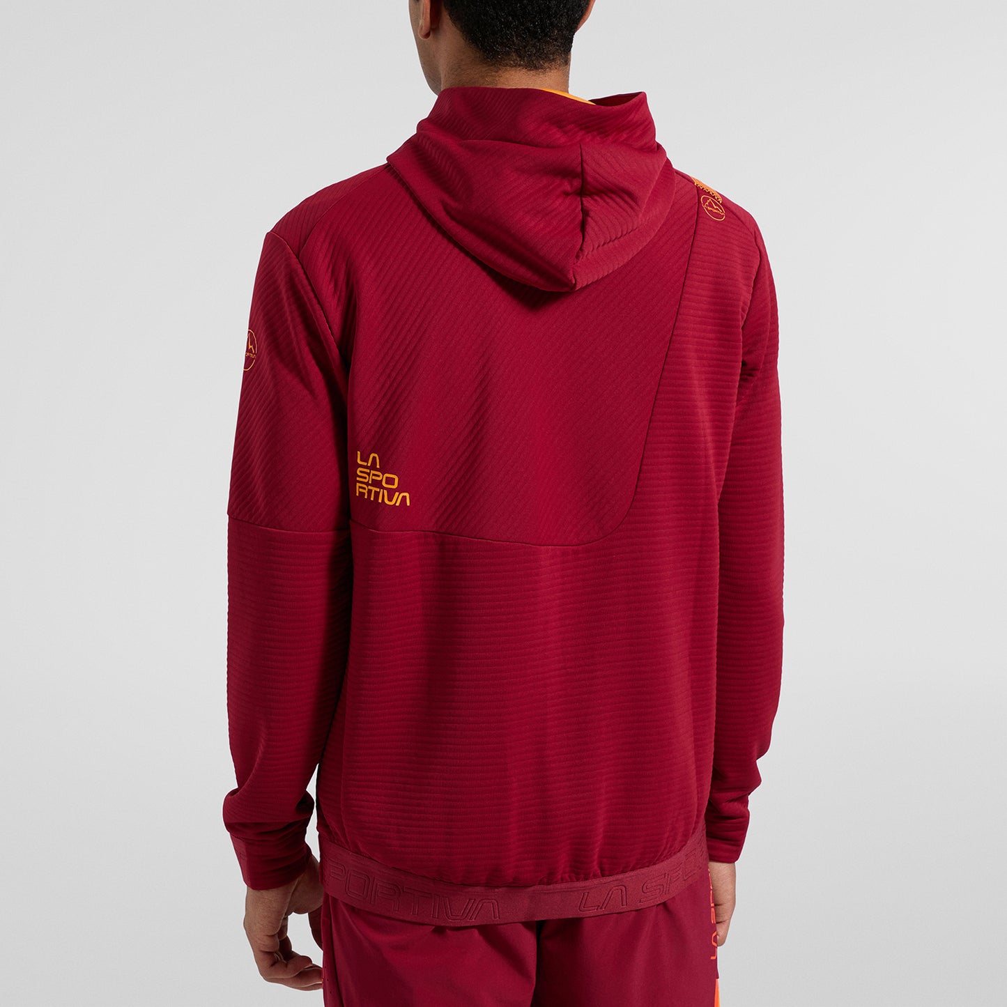 Mood Hoody Man Sangria/Papaya