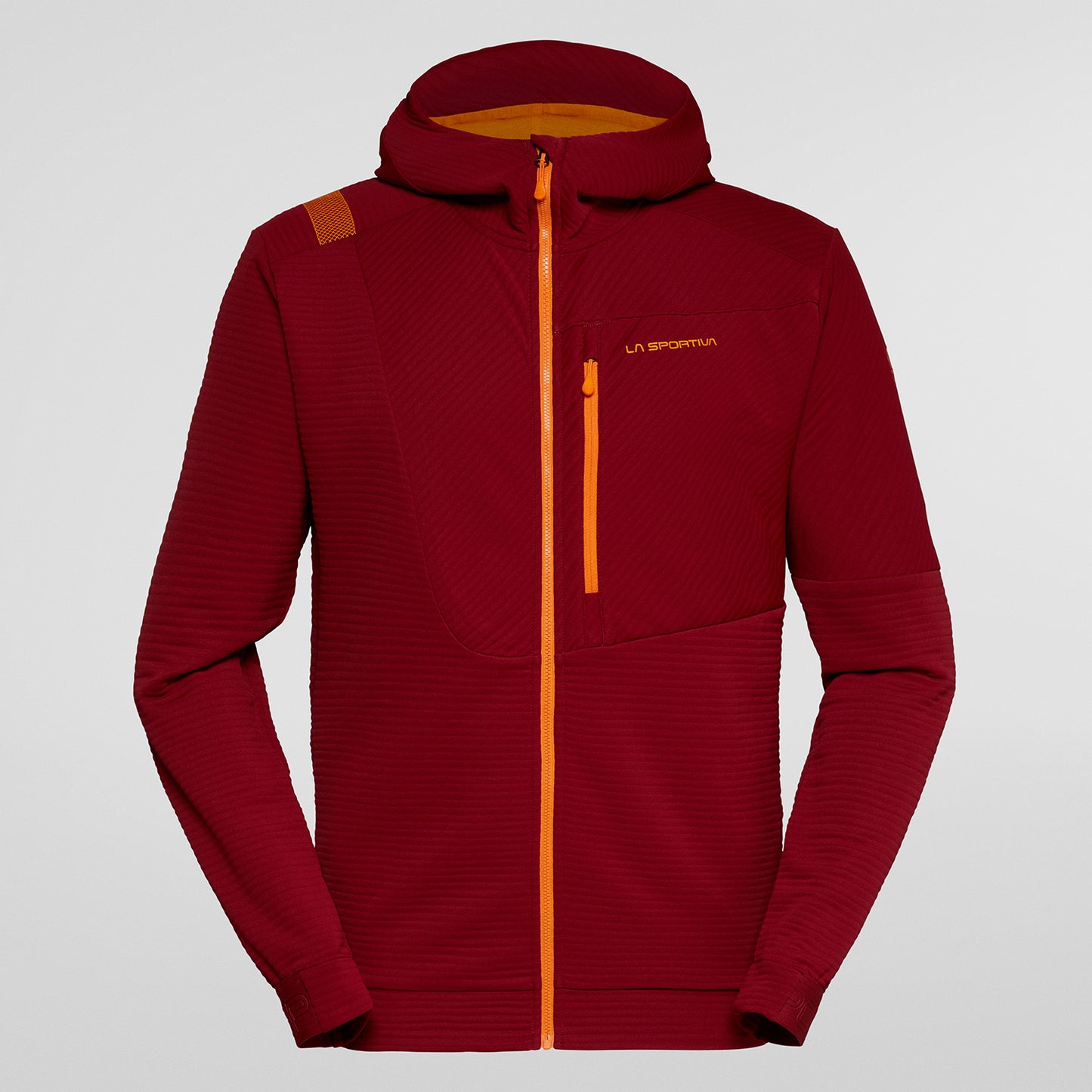 Mood Hoody Man Sangria/Papaya