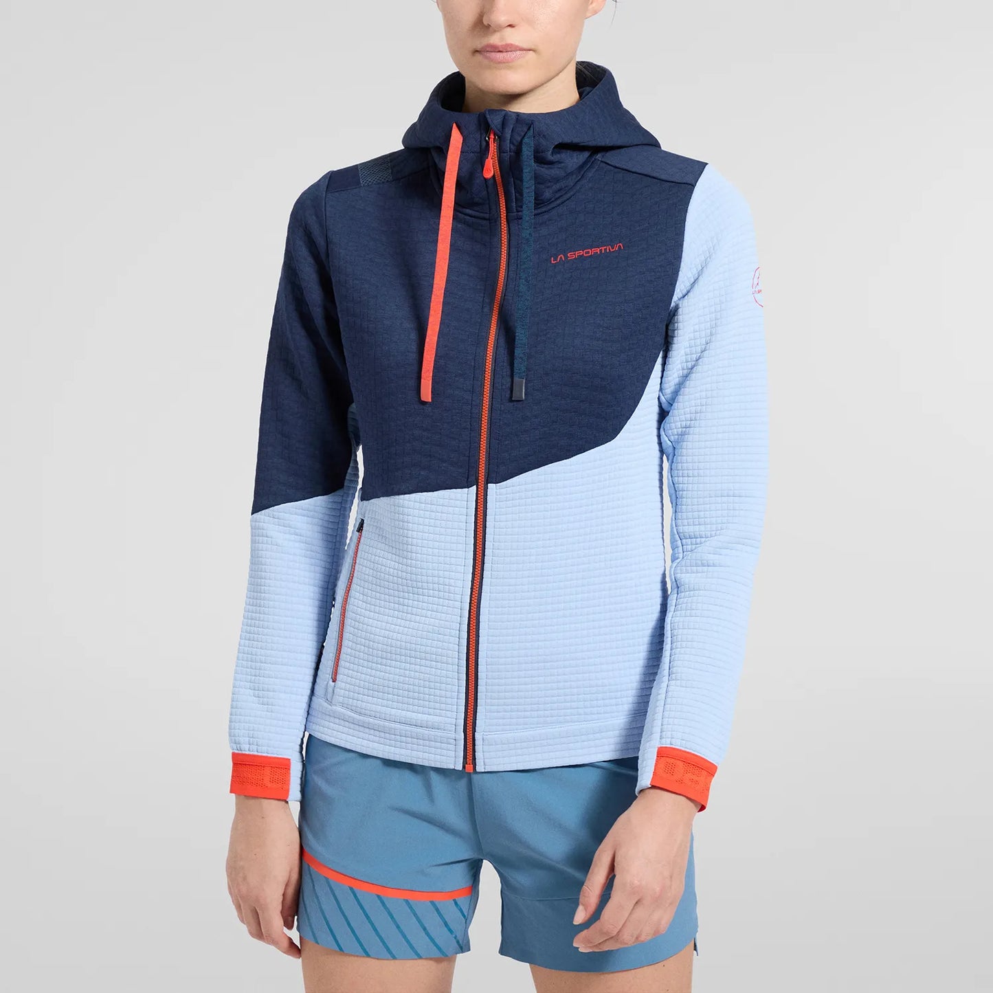Method Hoody Woman Stone-Blue/Deep Sea