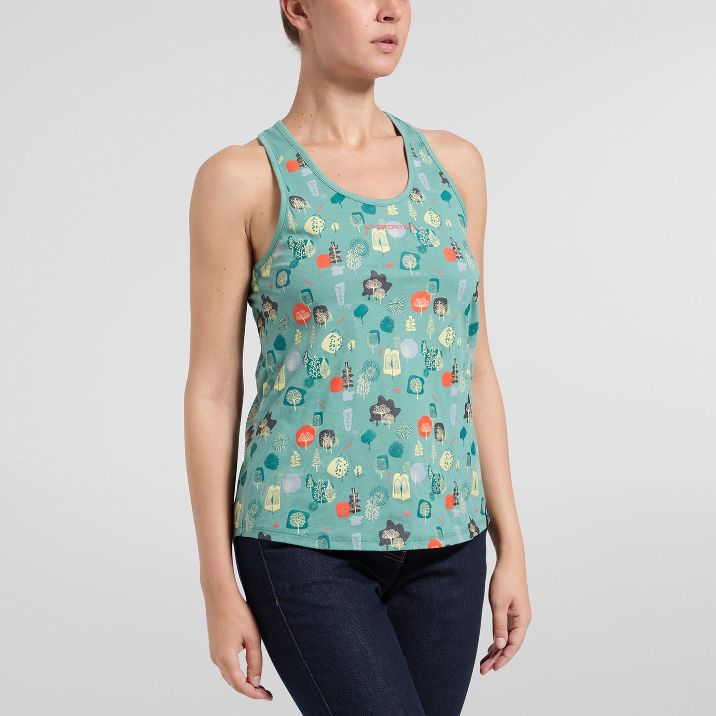 Botanic Tank Woman Juniper/Cherry Tomato