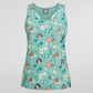 Botanic Tank Woman Juniper/Cherry Tomato